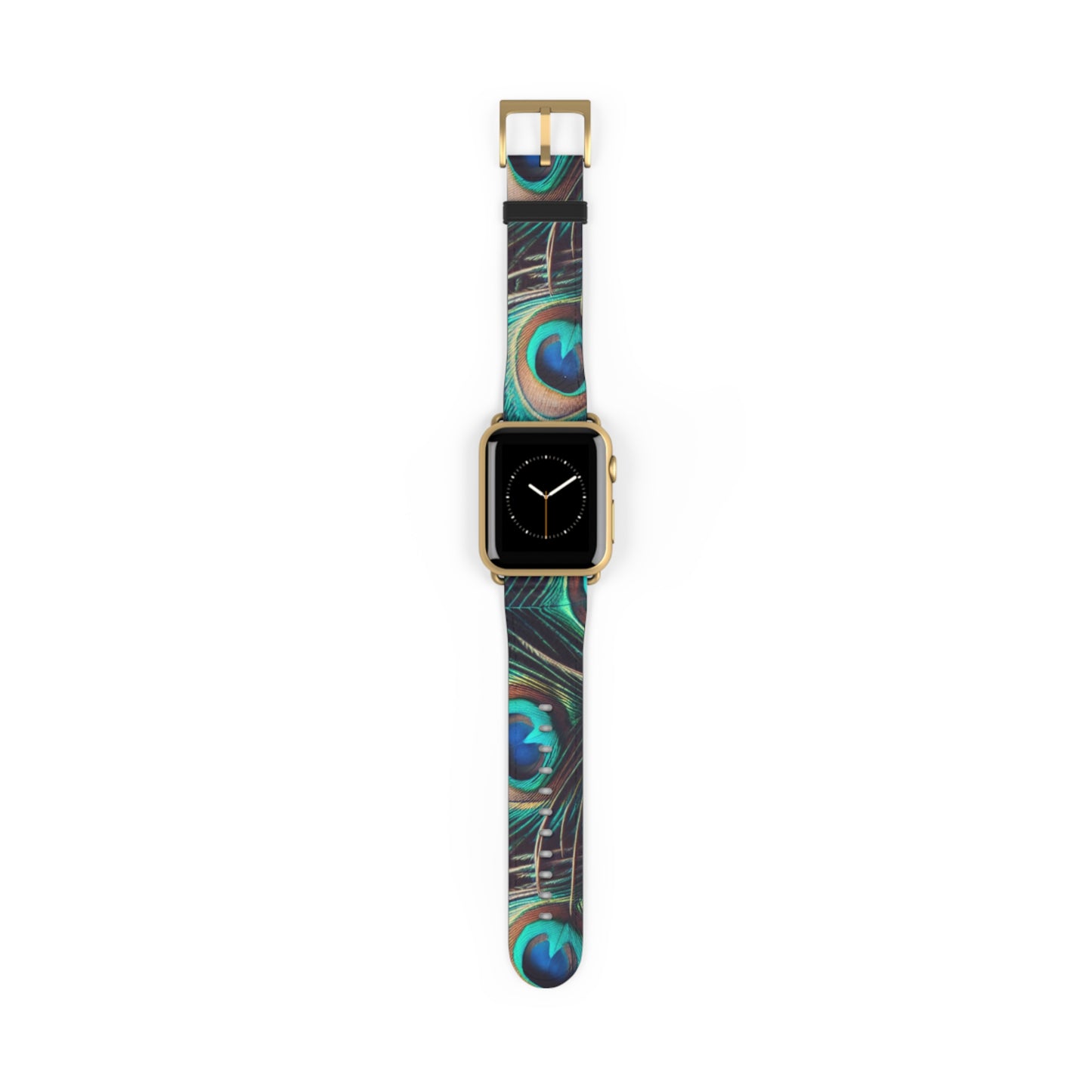 Peacock Feather Watch Band – Vibrant, Stylish Accessory for Nature Lovers