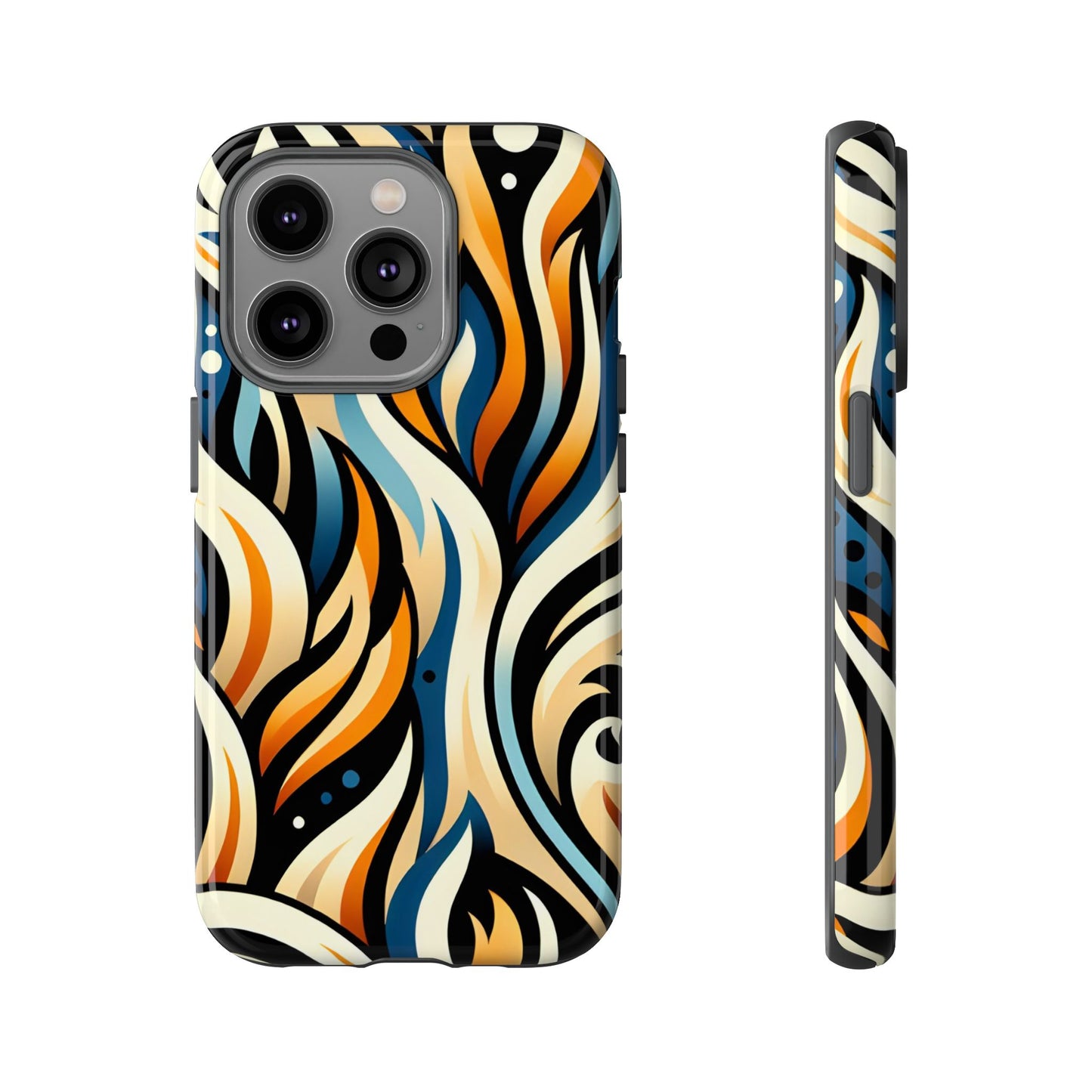 Vibrant Phone Case, Tough Cases, Bohemian Style, Colorful Phone Cover, Gift for Her, Travel Accessory