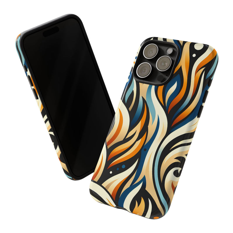 Vibrant Phone Case, Tough Cases, Bohemian Style, Colorful Phone Cover, Gift for Her, Travel Accessory