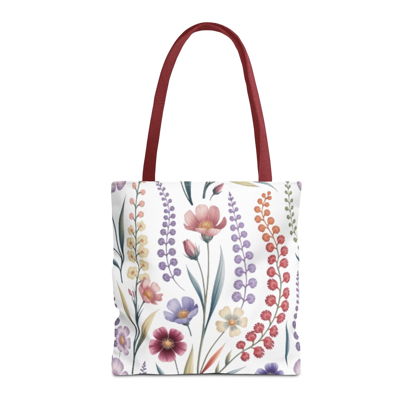 Floral Tote Bag, Stylish Shopping Bag, Reusable Grocery Tote, Summer Outing Purse, Eco-Friendly Gift, Flower Pattern Accessory
