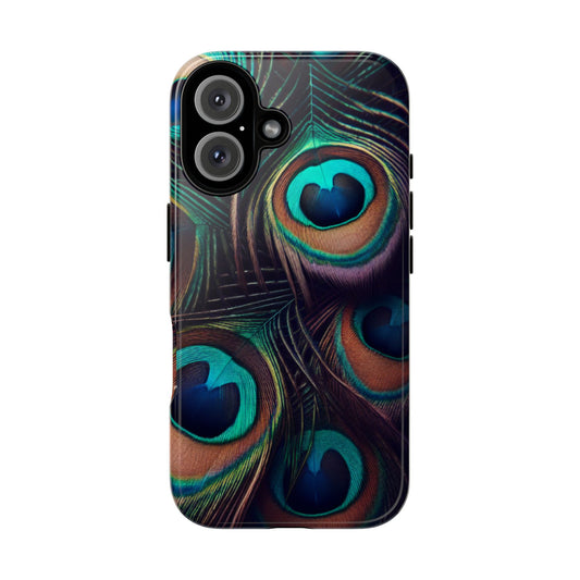 Peacock Feather Phone Case - Tough & Stylish Protection