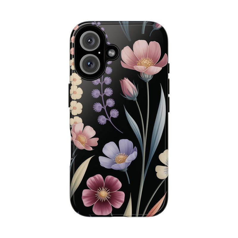 Floral Phone Case - Tough Cases with Elegant Botanical Design