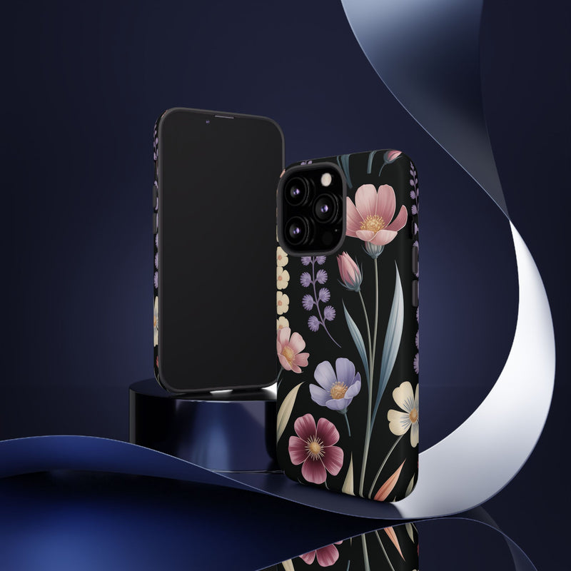 Floral Phone Case - Tough Cases with Elegant Botanical Design
