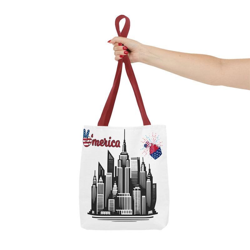 Patriotic NYC Tote Bag - Celebrate America with Style