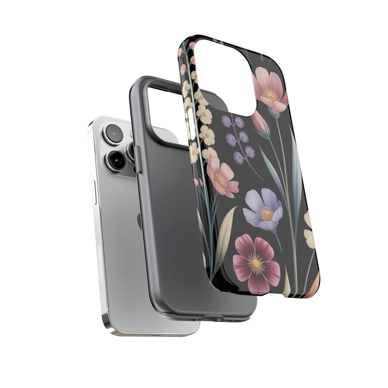Floral Phone Case - Tough Cases with Elegant Botanical Design