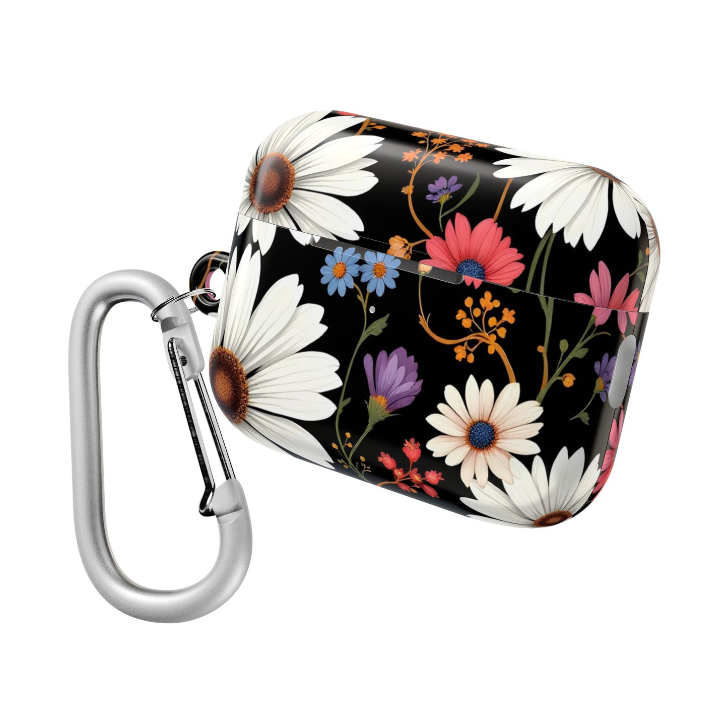 Floral Pattern AirPod Case - Stylish Protection for Your Earbuds