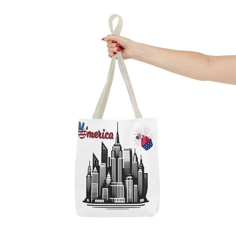 Patriotic NYC Tote Bag - Celebrate America with Style
