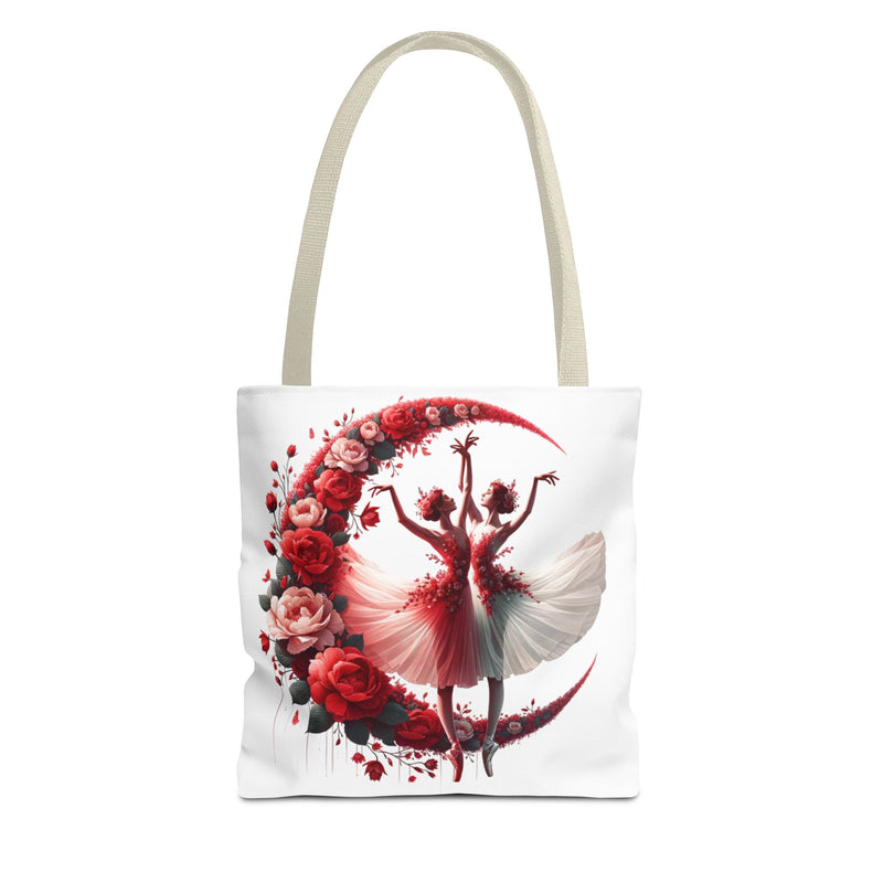 Elegant Floral Ballerina Tote Bag - Perfect for Dance Lovers & Special Occasions
