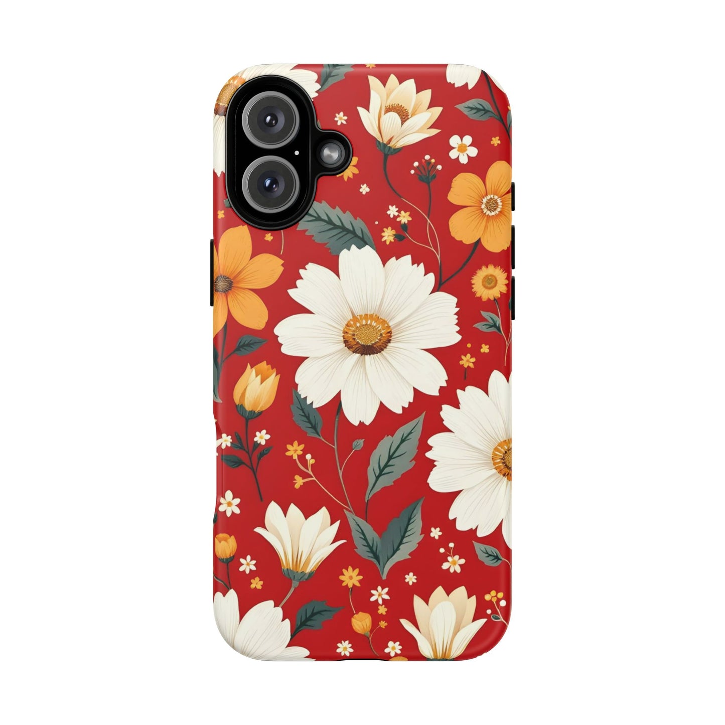 Floral Tough Phone Case | Durable Protection with Vibrant Flowers