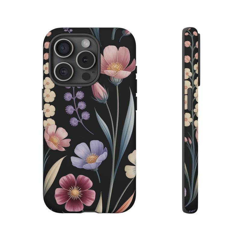Floral Phone Case - Tough Cases with Elegant Botanical Design