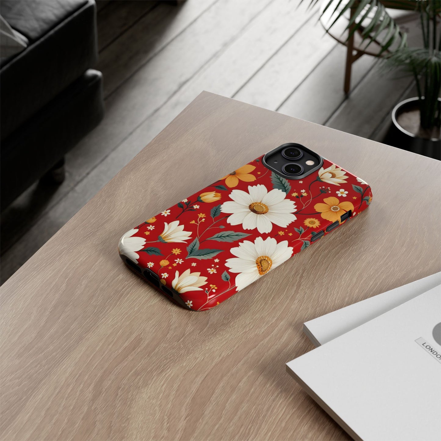 Floral Tough Phone Case | Durable Protection with Vibrant Flowers