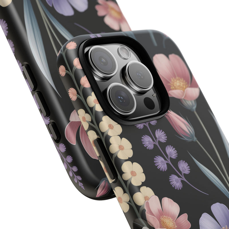 Floral Phone Case - Tough Cases with Elegant Botanical Design