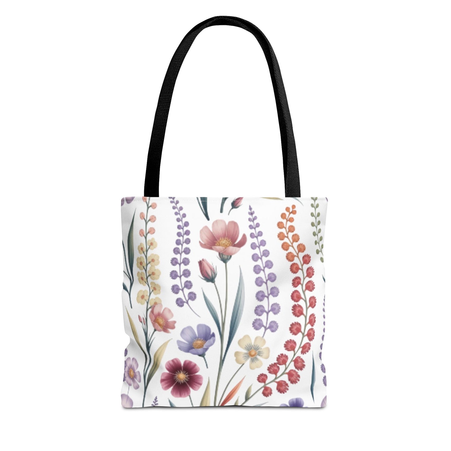 Floral Tote Bag, Stylish Shopping Bag, Reusable Grocery Tote, Summer Outing Purse, Eco-Friendly Gift, Flower Pattern Accessory