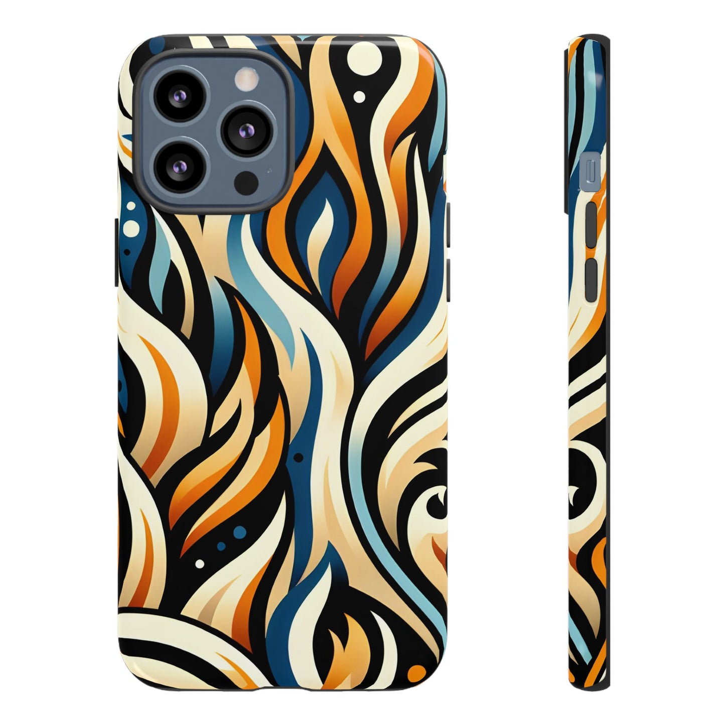 Vibrant Phone Case, Tough Cases, Bohemian Style, Colorful Phone Cover, Gift for Her, Travel Accessory