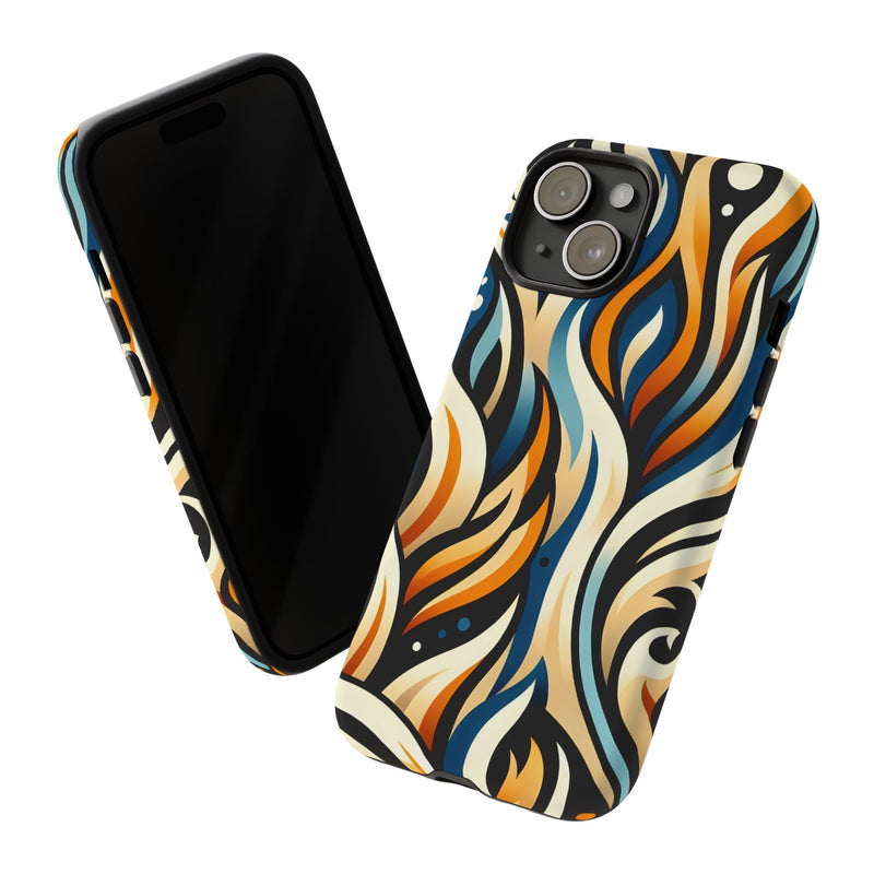 Vibrant Phone Case, Tough Cases, Bohemian Style, Colorful Phone Cover, Gift for Her, Travel Accessory