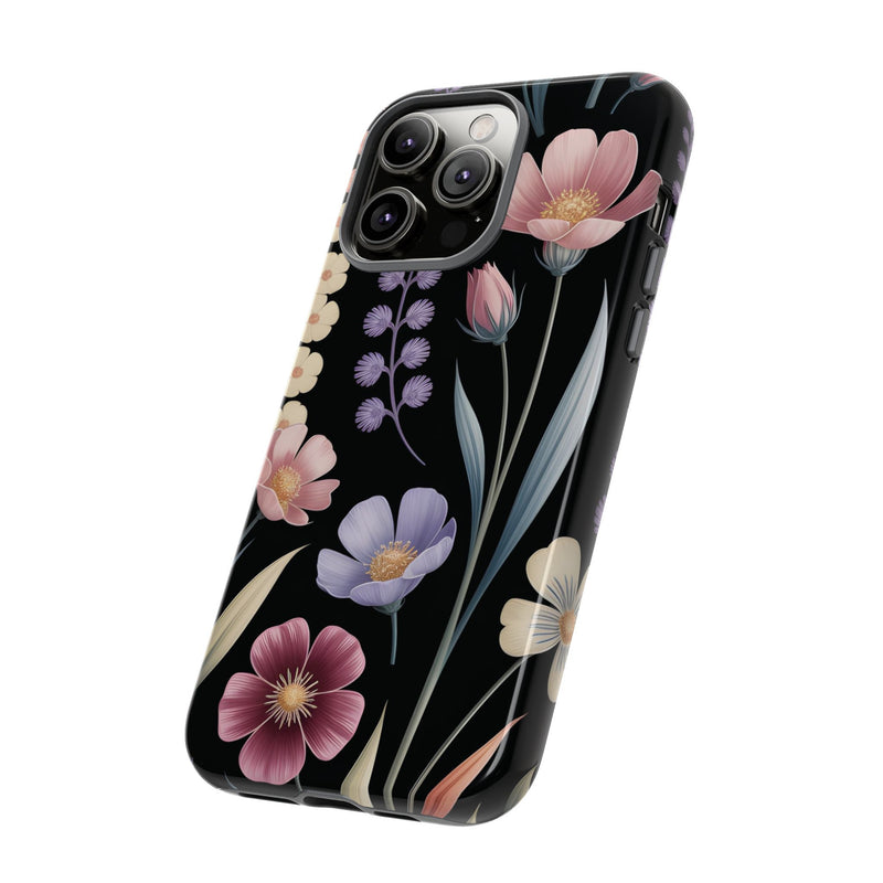 Floral Phone Case - Tough Cases with Elegant Botanical Design