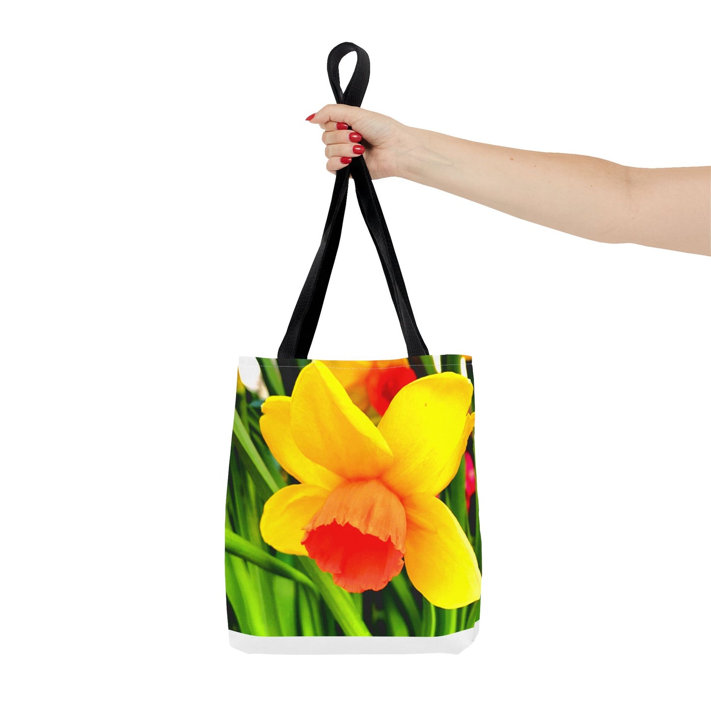 Bright Floral Tote Bag (AOP)