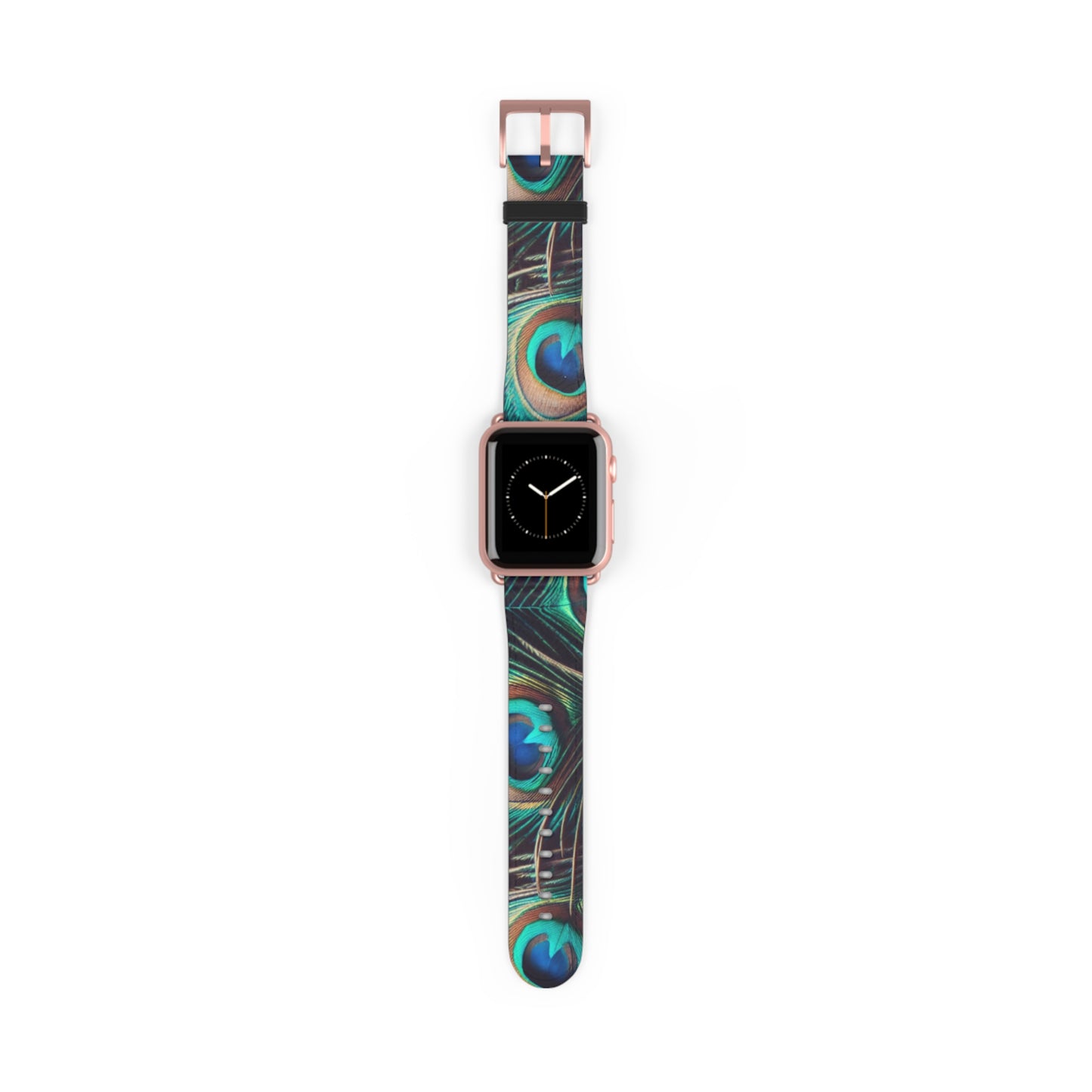 Peacock Feather Watch Band – Vibrant, Stylish Accessory for Nature Lovers