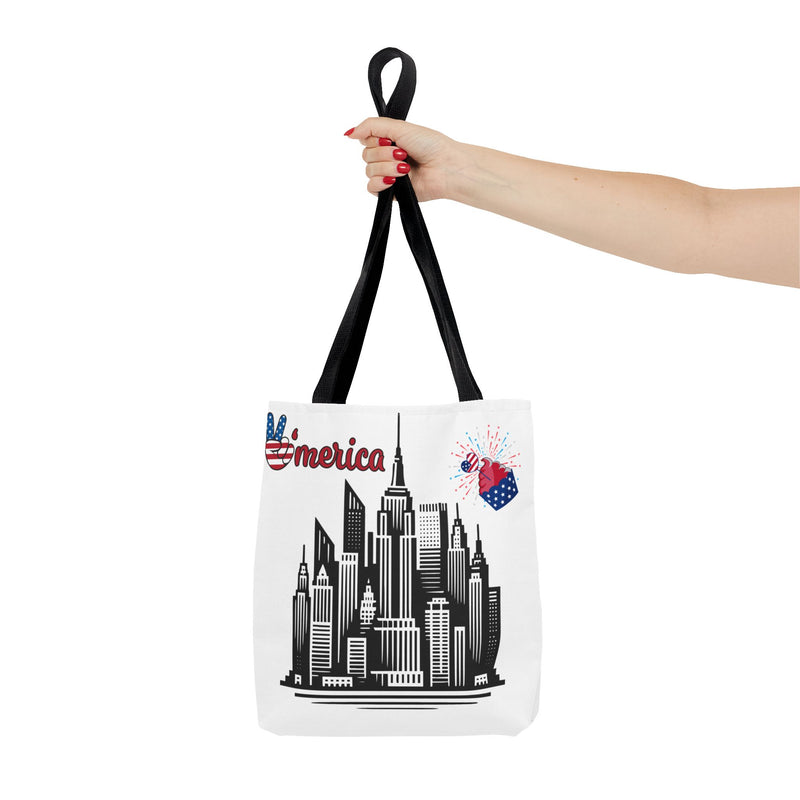 Patriotic NYC Tote Bag - Celebrate America with Style