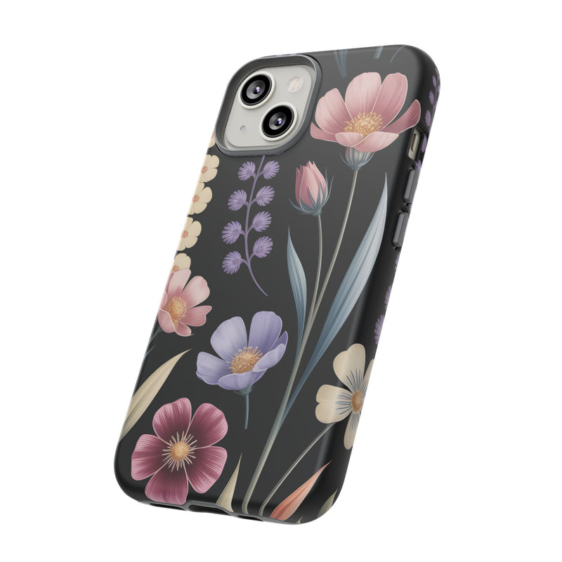 Floral Phone Case - Tough Cases with Elegant Botanical Design