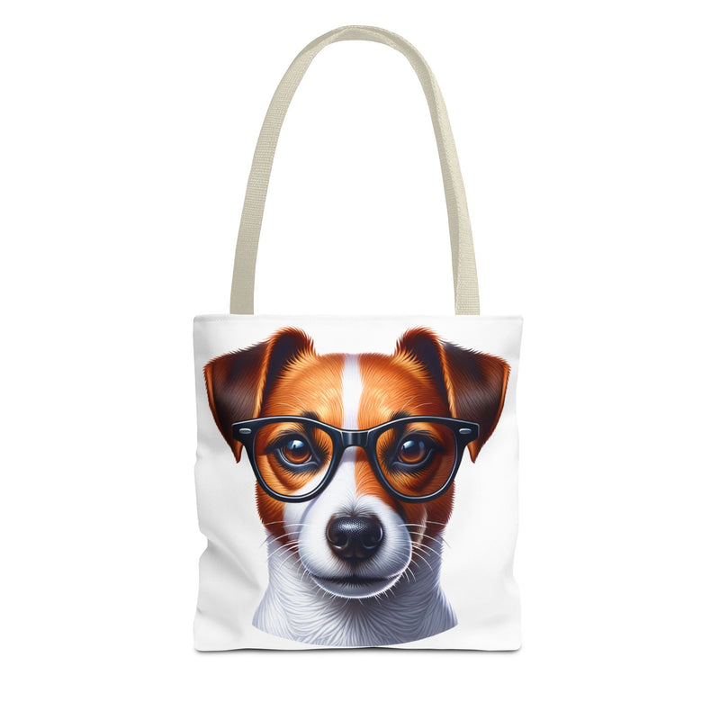 Cool Dog Tote Bag with Glasses - Perfect for Pet Lovers and Everyday Use