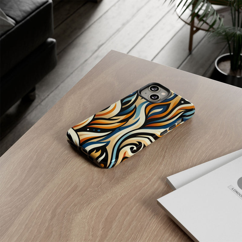 Vibrant Phone Case, Tough Cases, Bohemian Style, Colorful Phone Cover, Gift for Her, Travel Accessory