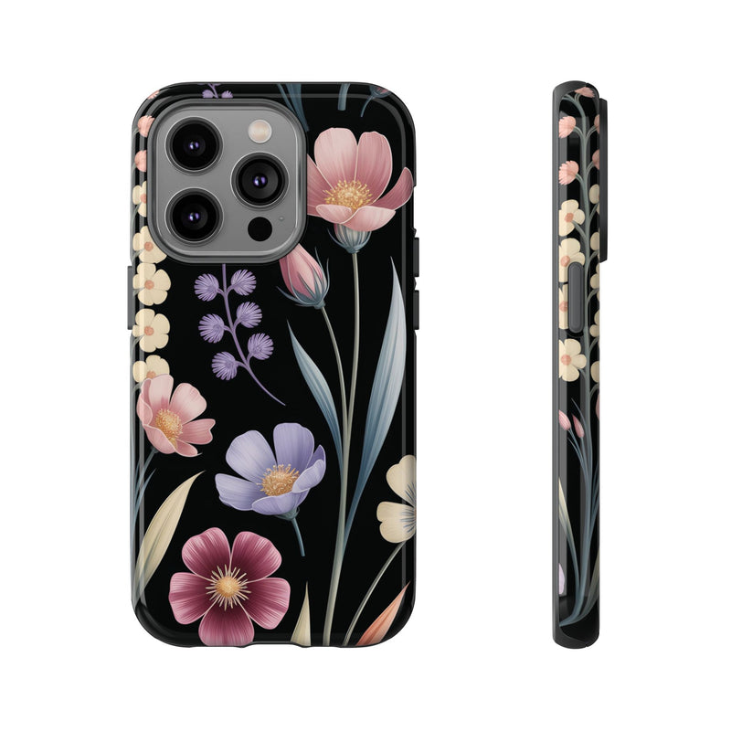Floral Phone Case - Tough Cases with Elegant Botanical Design