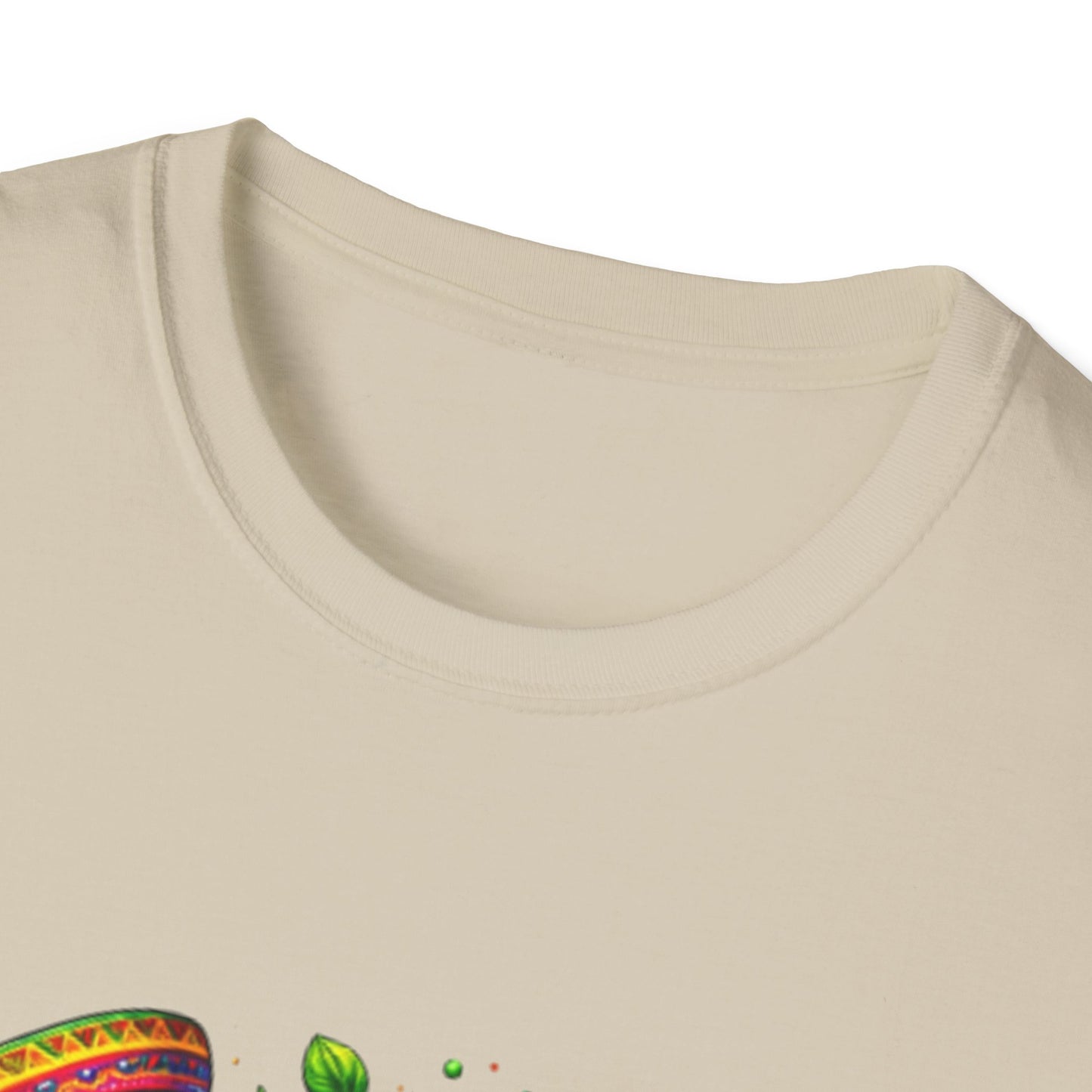 Fiesta Vibes Unisex Softstyle T-Shirt - Colorful Margarita Design