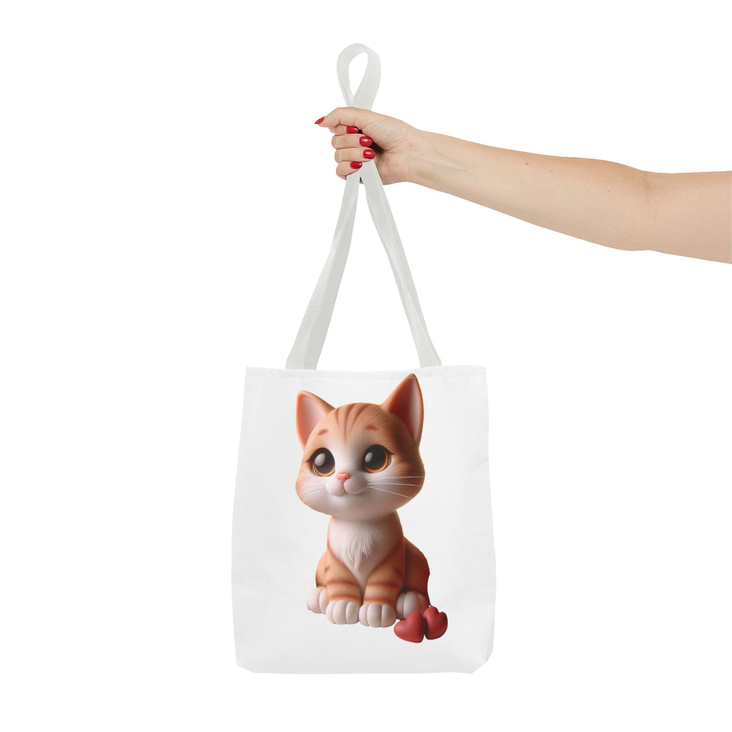 Adorable Cat Tote Bag - Cute Kawaii Design for Cat Lovers