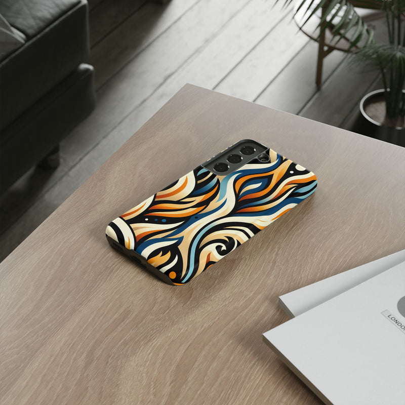 Vibrant Phone Case, Tough Cases, Bohemian Style, Colorful Phone Cover, Gift for Her, Travel Accessory