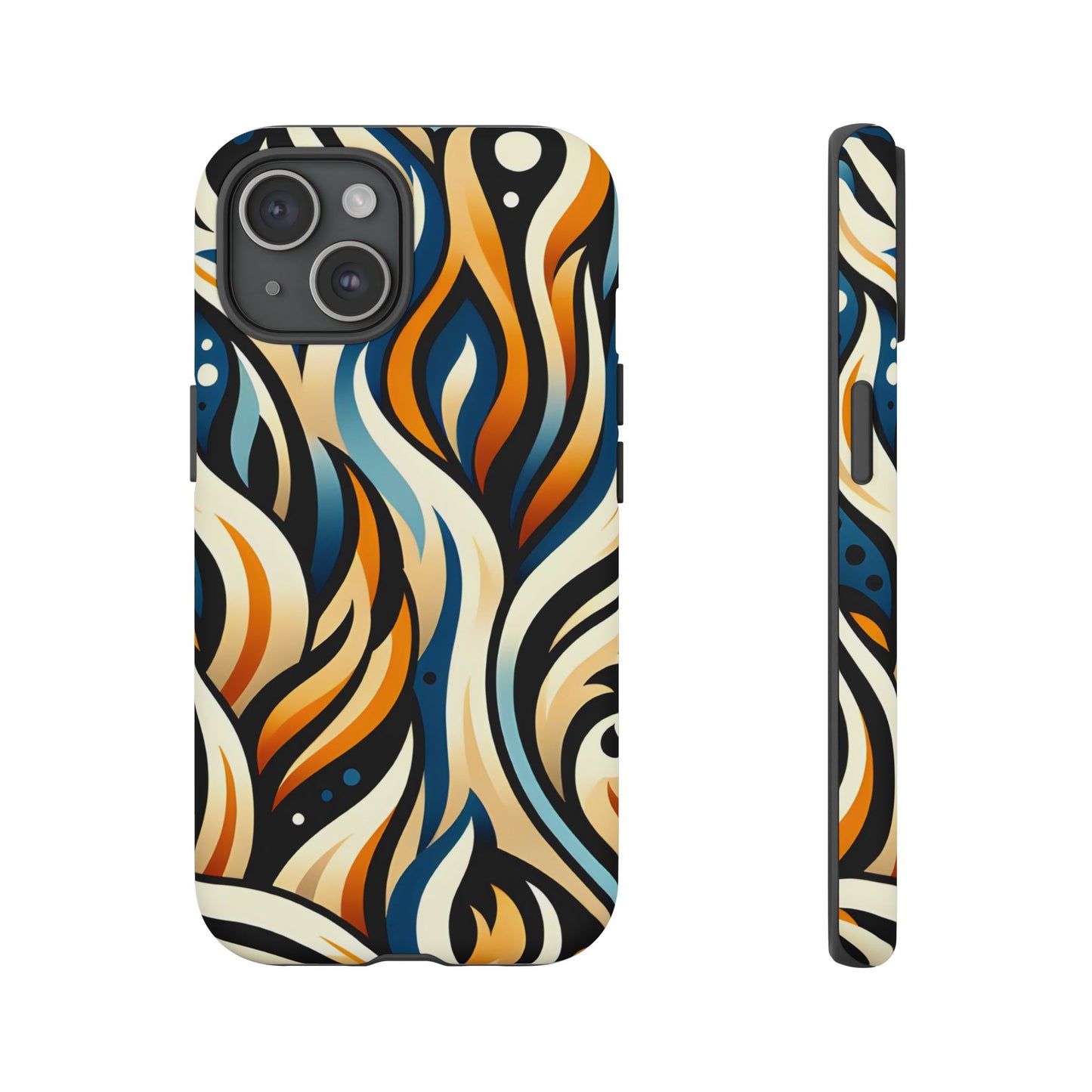 Vibrant Phone Case, Tough Cases, Bohemian Style, Colorful Phone Cover, Gift for Her, Travel Accessory