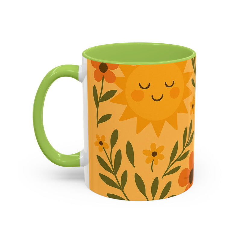 You Are My Sunshine Mug - Heartwarming Floral Coffee Mug for Moms