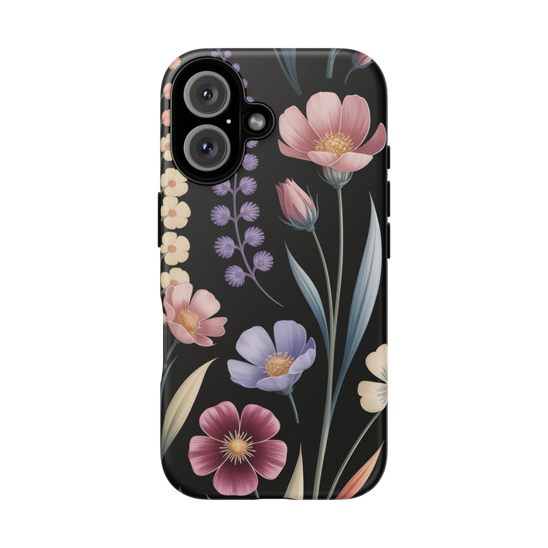Floral Phone Case - Tough Cases with Elegant Botanical Design