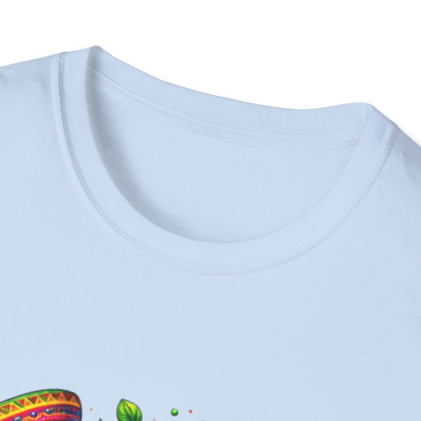 Fiesta Vibes Unisex Softstyle T-Shirt - Colorful Margarita Design
