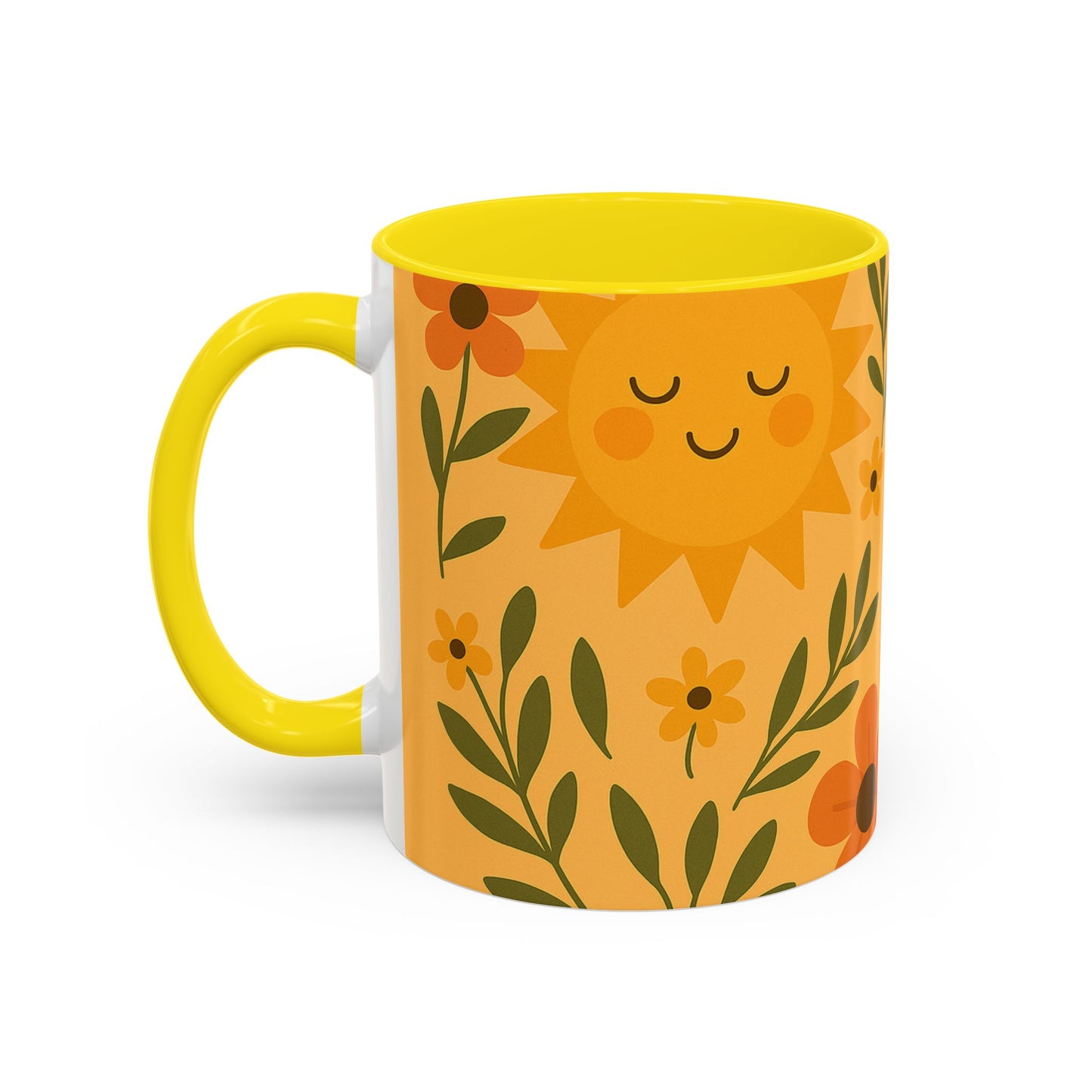 You Are My Sunshine Mug - Heartwarming Floral Coffee Mug for Moms