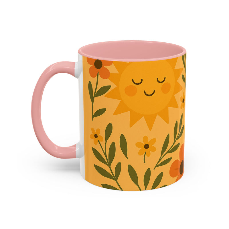 You Are My Sunshine Mug - Heartwarming Floral Coffee Mug for Moms