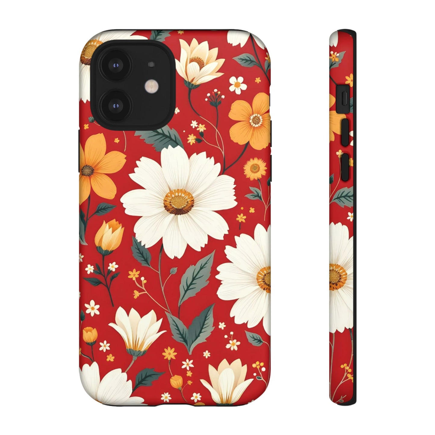 Floral Tough Phone Case | Durable Protection with Vibrant Flowers