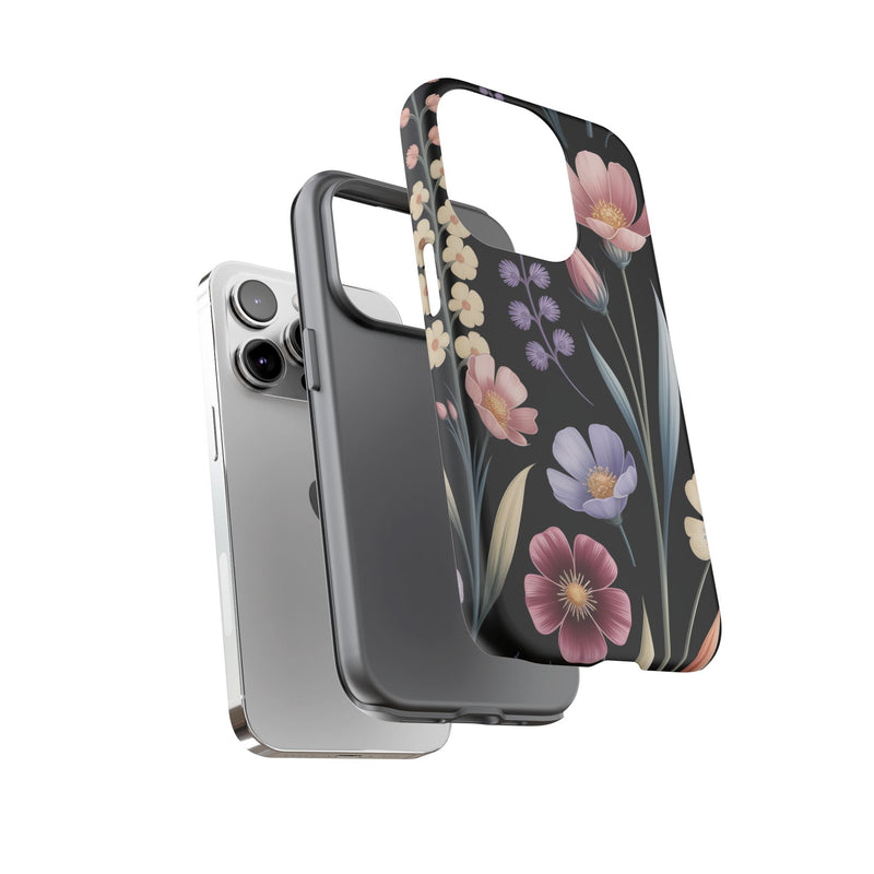 Floral Phone Case - Tough Cases with Elegant Botanical Design