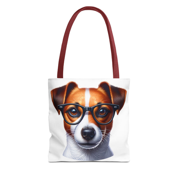 Cool Dog Tote Bag with Glasses - Perfect for Pet Lovers and Everyday Use