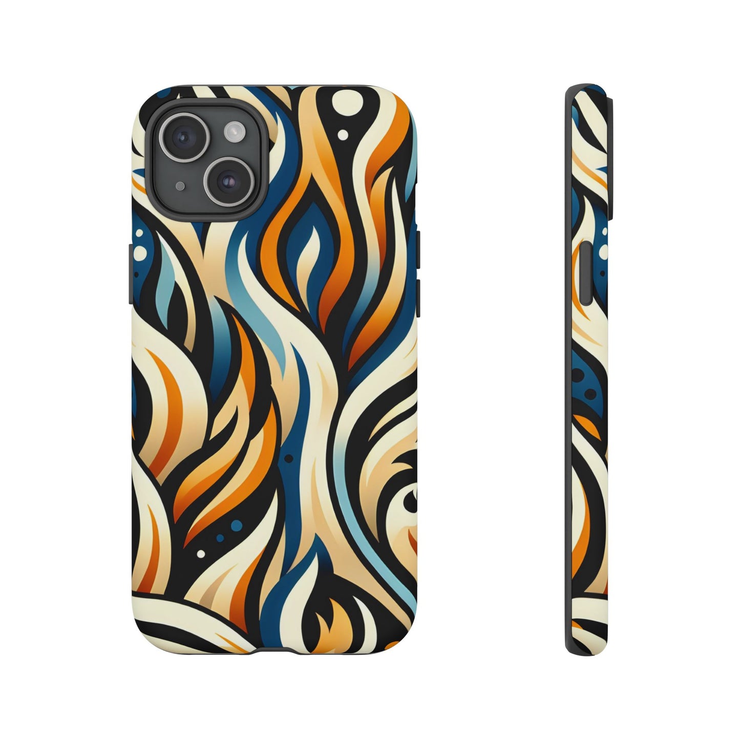 Vibrant Phone Case, Tough Cases, Bohemian Style, Colorful Phone Cover, Gift for Her, Travel Accessory