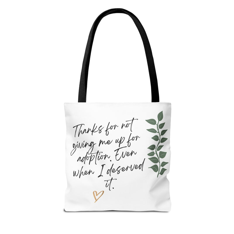 Heartfelt Quote Tote Bag - Perfect Gift for Loved Ones