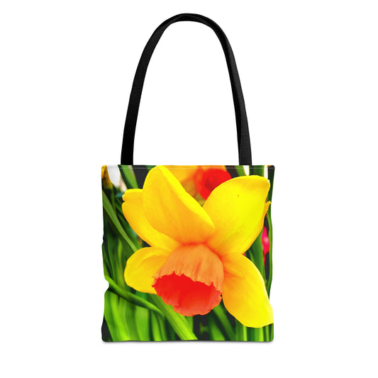 Bright Floral Tote Bag (AOP)