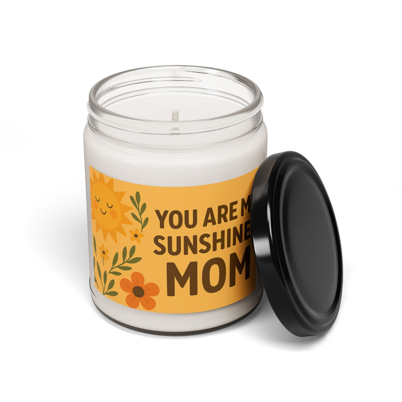 You Are My Sunshine Soy Candle - 9oz Aromatherapy Candle for Moms