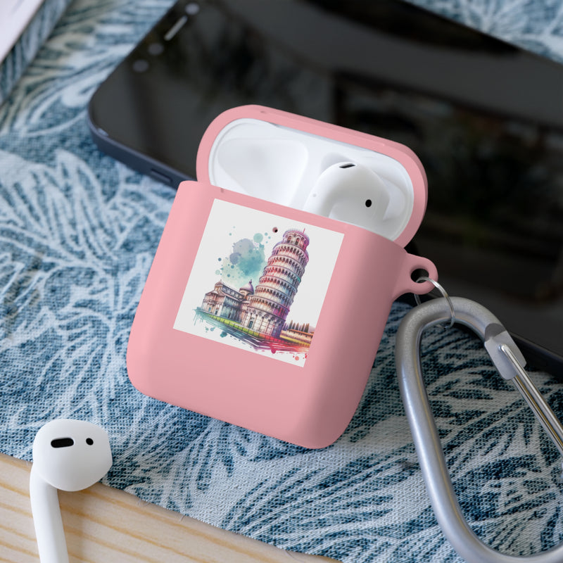 Colorful Travel AirPods Case Cover - Pisa & Venice Designs