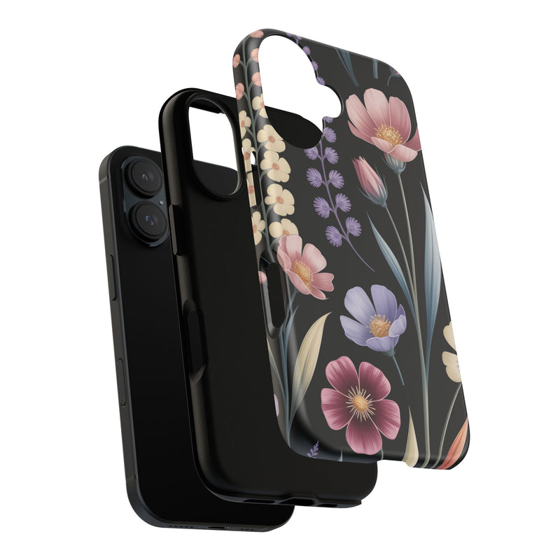 Floral Phone Case - Tough Cases with Elegant Botanical Design