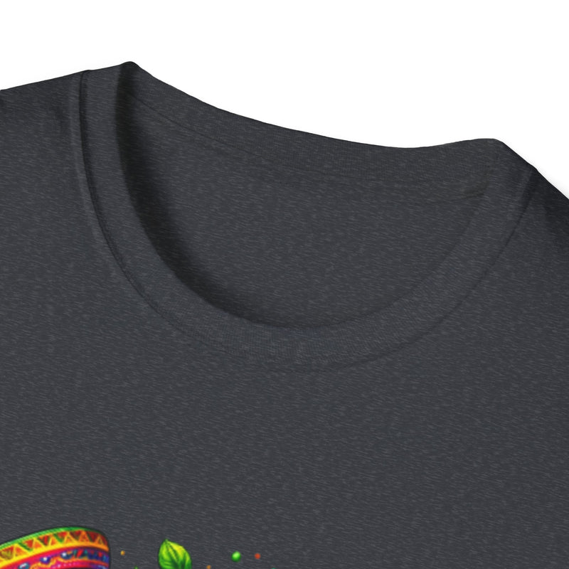 Fiesta Vibes Unisex Softstyle T-Shirt - Colorful Margarita Design