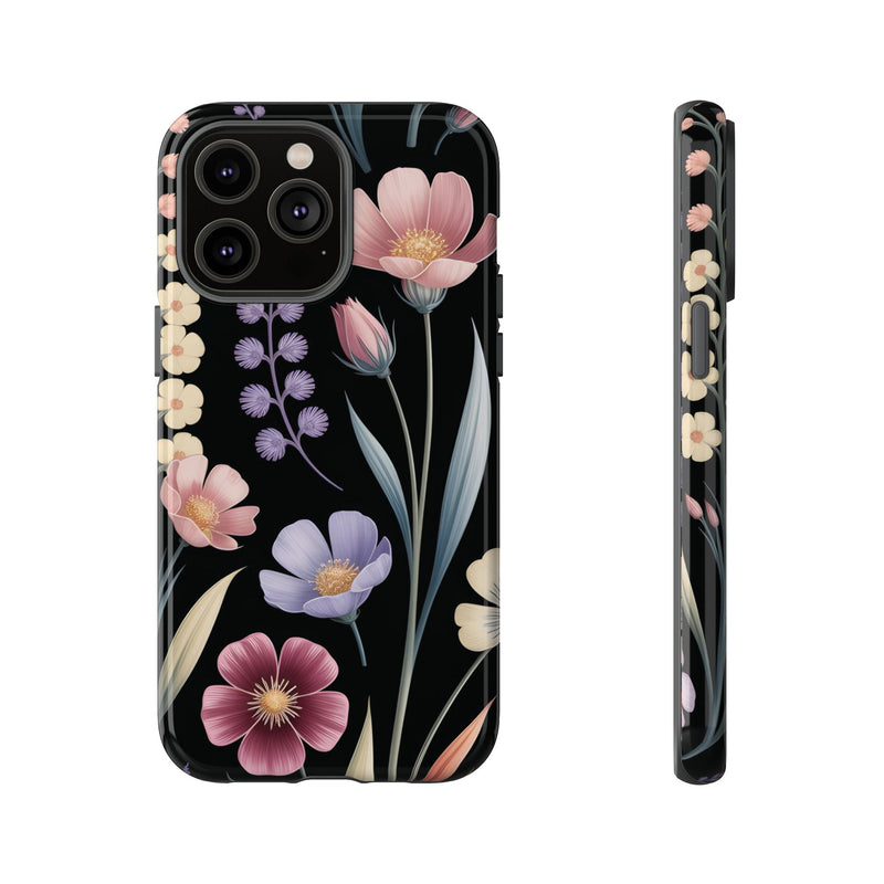 Floral Phone Case - Tough Cases with Elegant Botanical Design