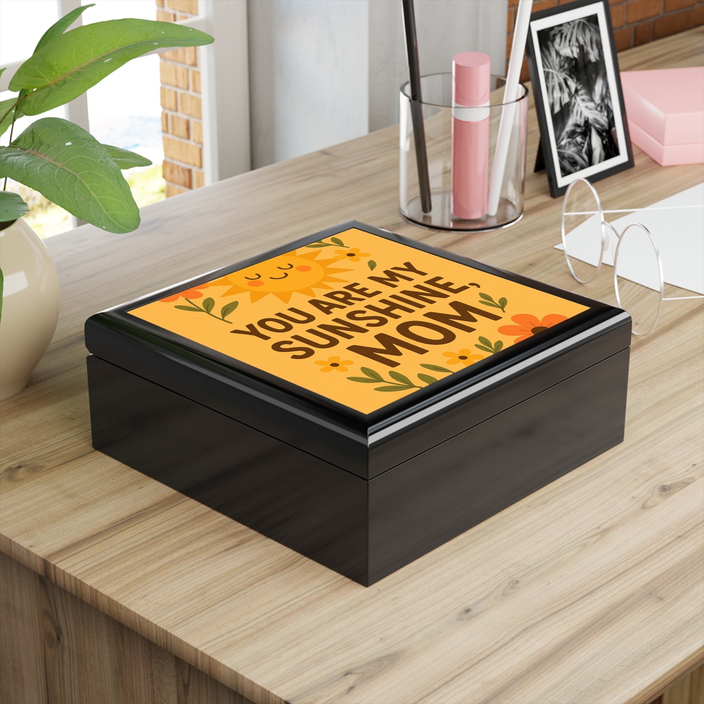 Sunshine Jewelry Box for Mom - Cute Floral Design