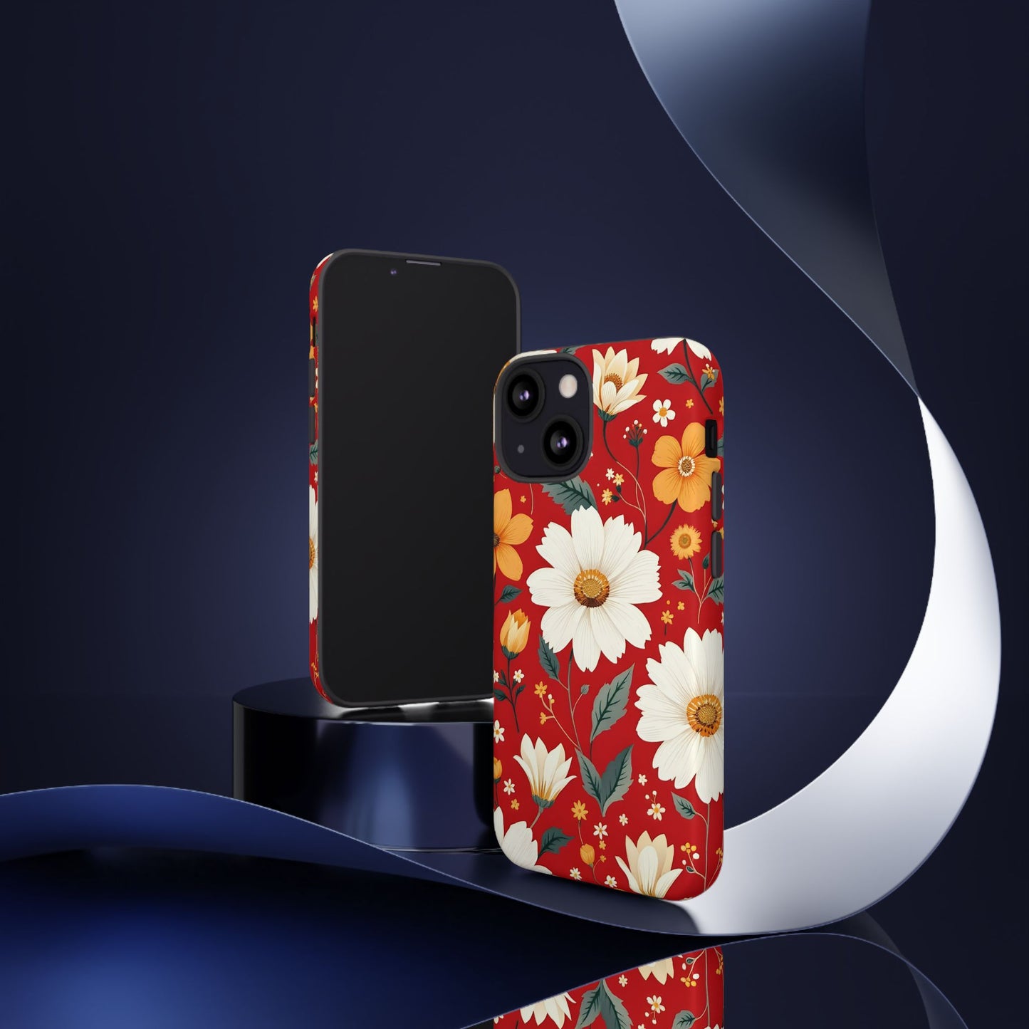 Floral Tough Phone Case | Durable Protection with Vibrant Flowers