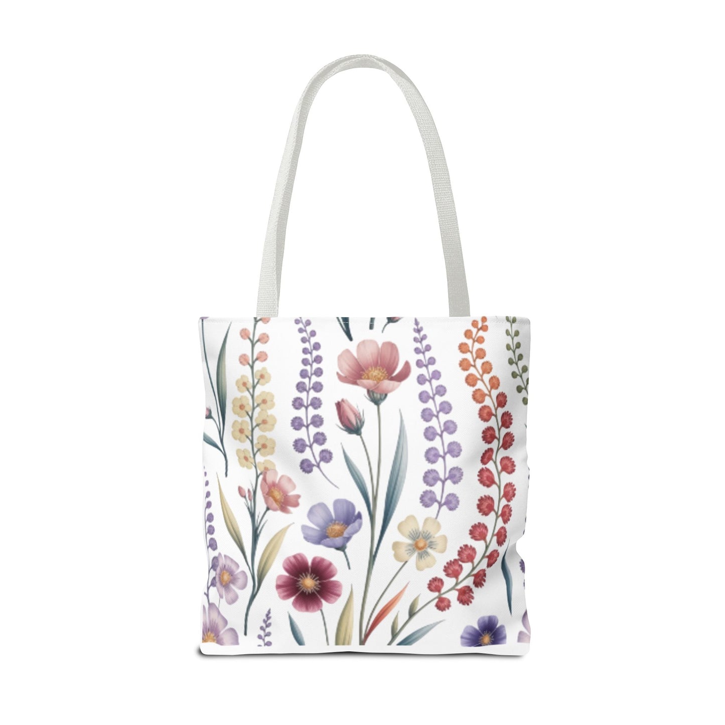 Floral Tote Bag, Stylish Shopping Bag, Reusable Grocery Tote, Summer Outing Purse, Eco-Friendly Gift, Flower Pattern Accessory